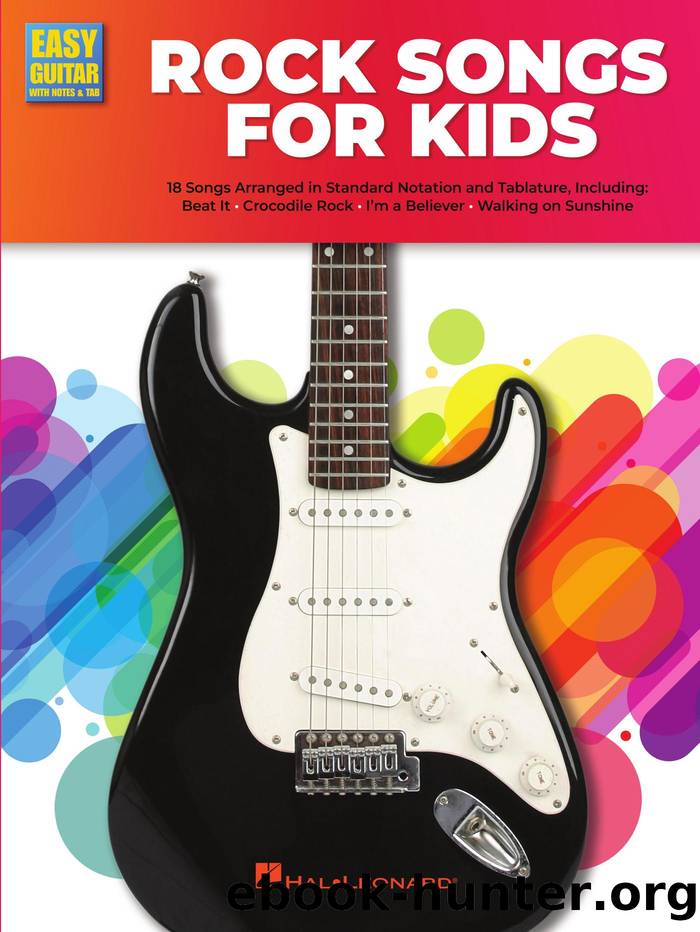 Rock Guitar Songs for Kids by Hal Leonard Corp