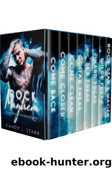Rock Mayhem: 8 Complete Rock Star Romance Novels by Candy J Starr