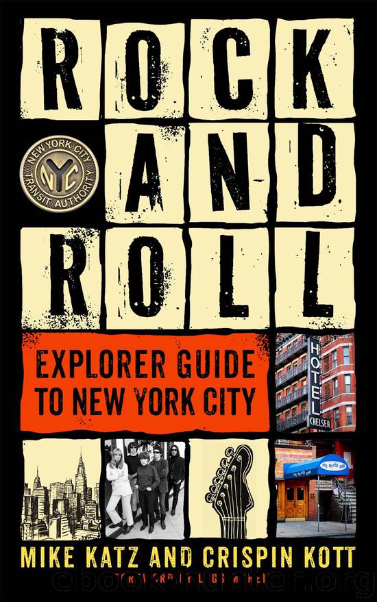 Rock and Roll Explorer Guide to New York City by Mike Katz & CRISPIN KOTT
