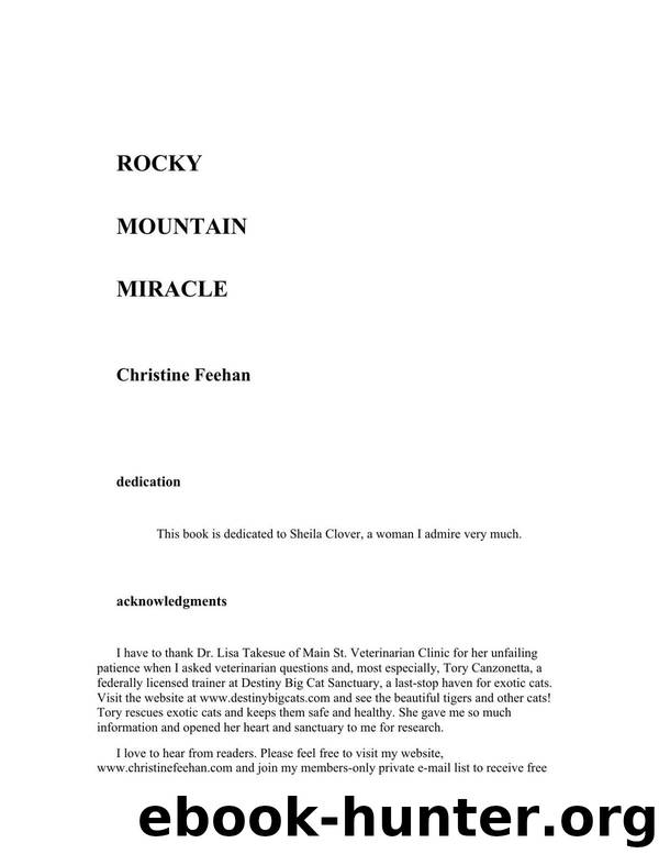 Rocky Mountian Miracle by Christine Feehan