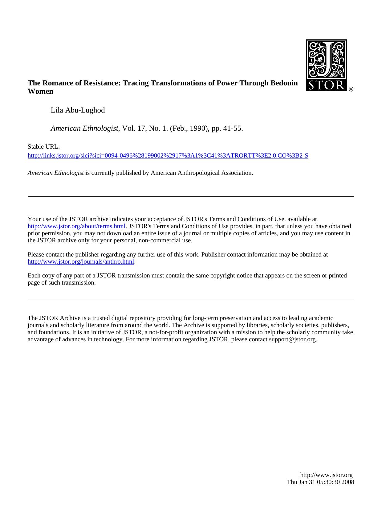 Romance Of Resistance [Tracing Transformations Of Power Through Bedouin Women] by Unknown