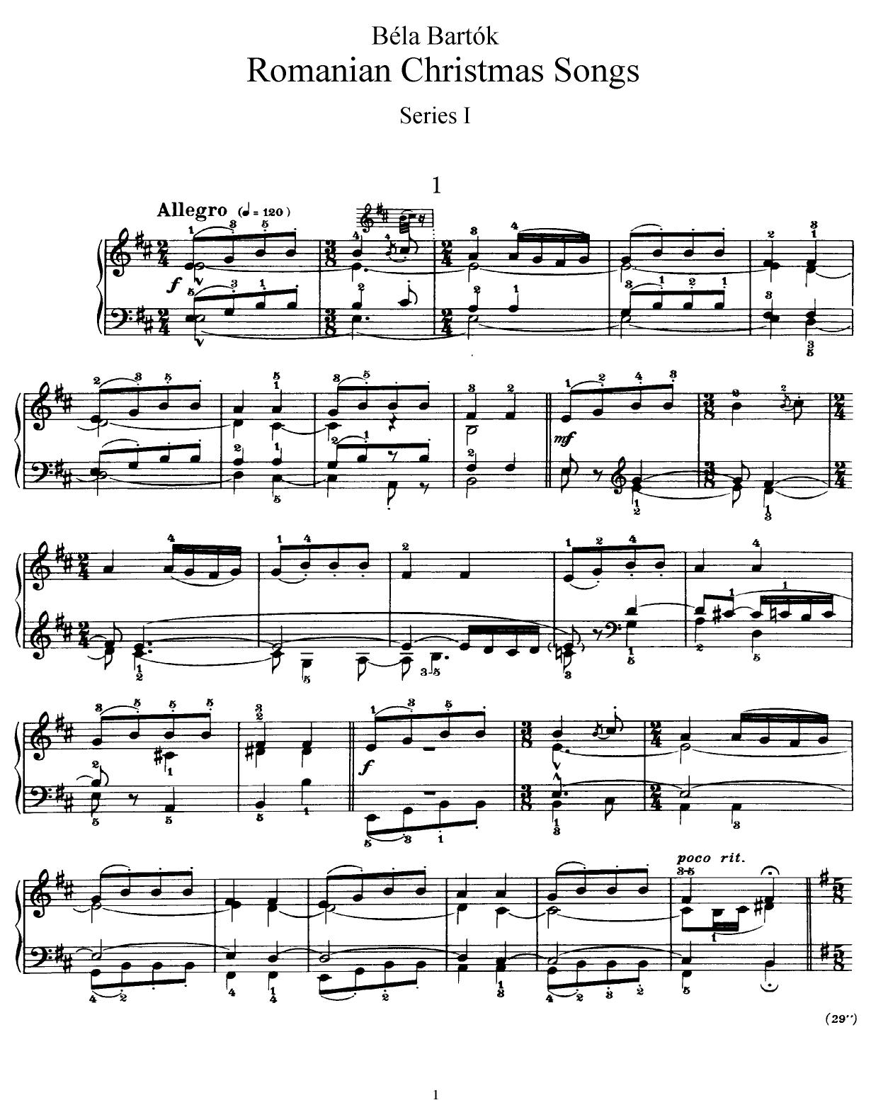 Romanian Christmas Songs (Book 1 and 2) by P D Verlag 2005