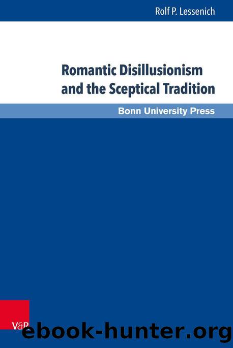 Romantic Disillusionism and the Sceptical Tradition (9783737006323) by Unknown
