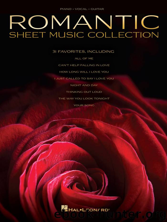 Romantic Sheet Music Collection by Hal Leonard Corp