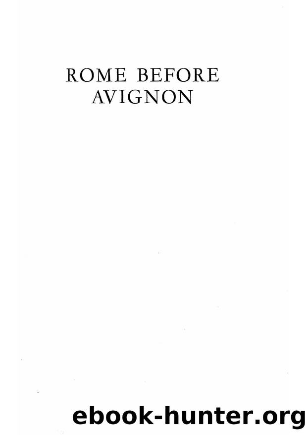 Rome before Avignon by Unknown