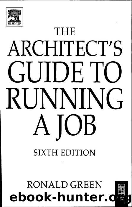Ronald Green by Architect Guide to Running a Job