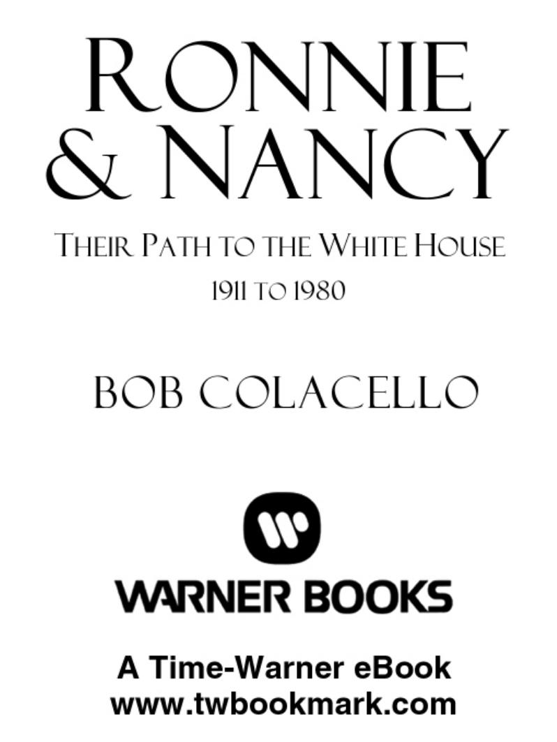 Ronnie and Nancy by Bob Colacello