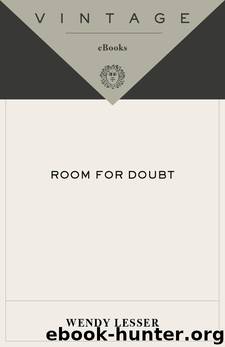 Room for Doubt by Wendy Lesser