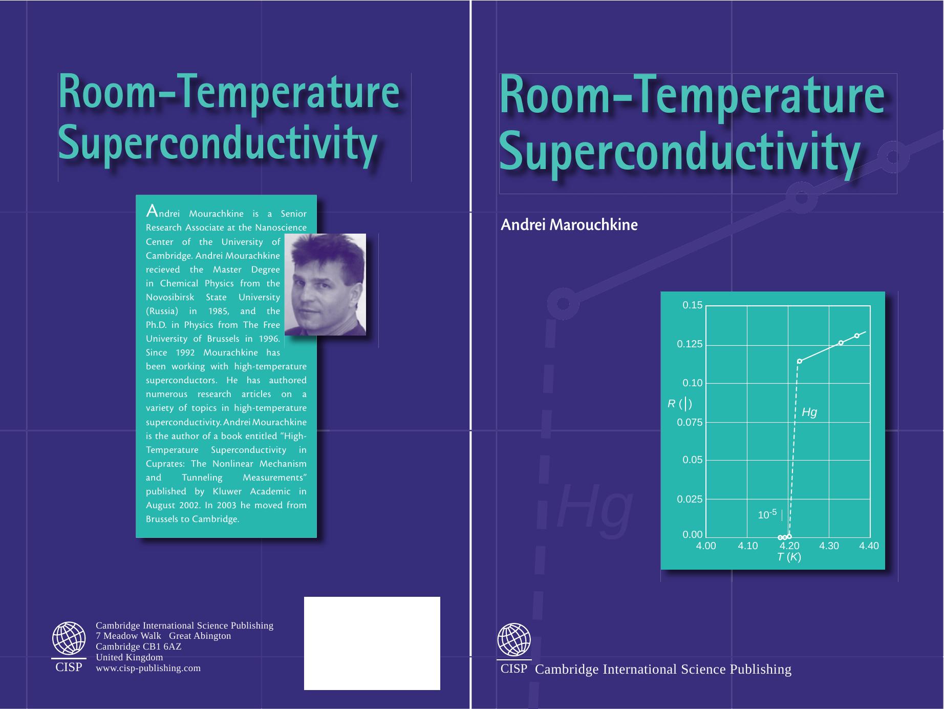 Room-Temperature Superconductivity by Andrei Mourachkine