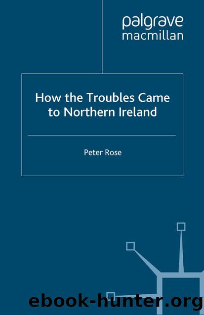 Rose by How the Troubles Came to Northern Ireland (2000)