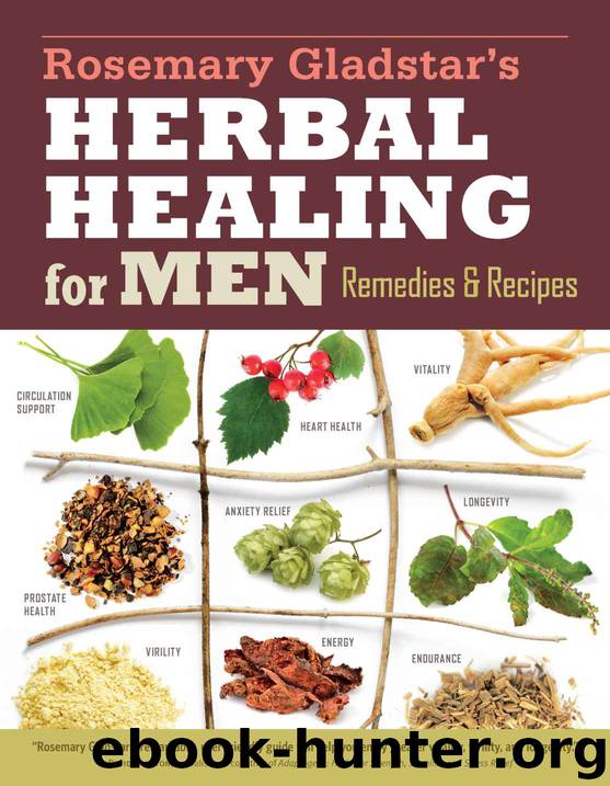 Rosemary Gladstar's Herbal Healing for Men: Remedies and Recipes for Circulation Support, Heart Health, Vitality, Prostate Health, Anxiety Relief, Longevity, Virility, Energy, and Endurance by Rosemary Gladstar