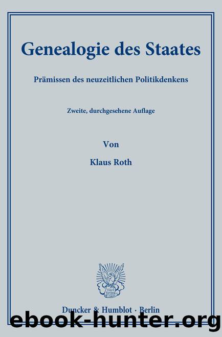 Roth by Beiträge zur Politischen Wissenschaft (9783428536283)