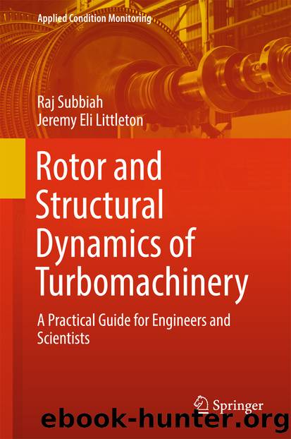 Rotor and Structural Dynamics of Turbomachinery by Raj Subbiah & Jeremy Eli Littleton