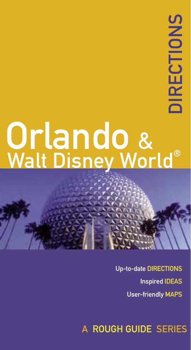 Rough Guides Directions Orlando & Walt Disney World 1st Edition by Unknown