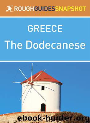 Rough Guides Snapshot Greece - The Dodecanese by Unknown