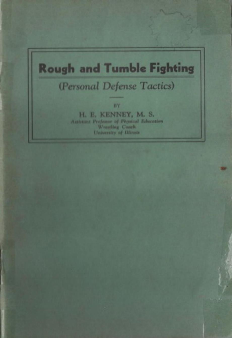 Rough and Tumble Fighting (Personal Defense Tactics) by Unknow