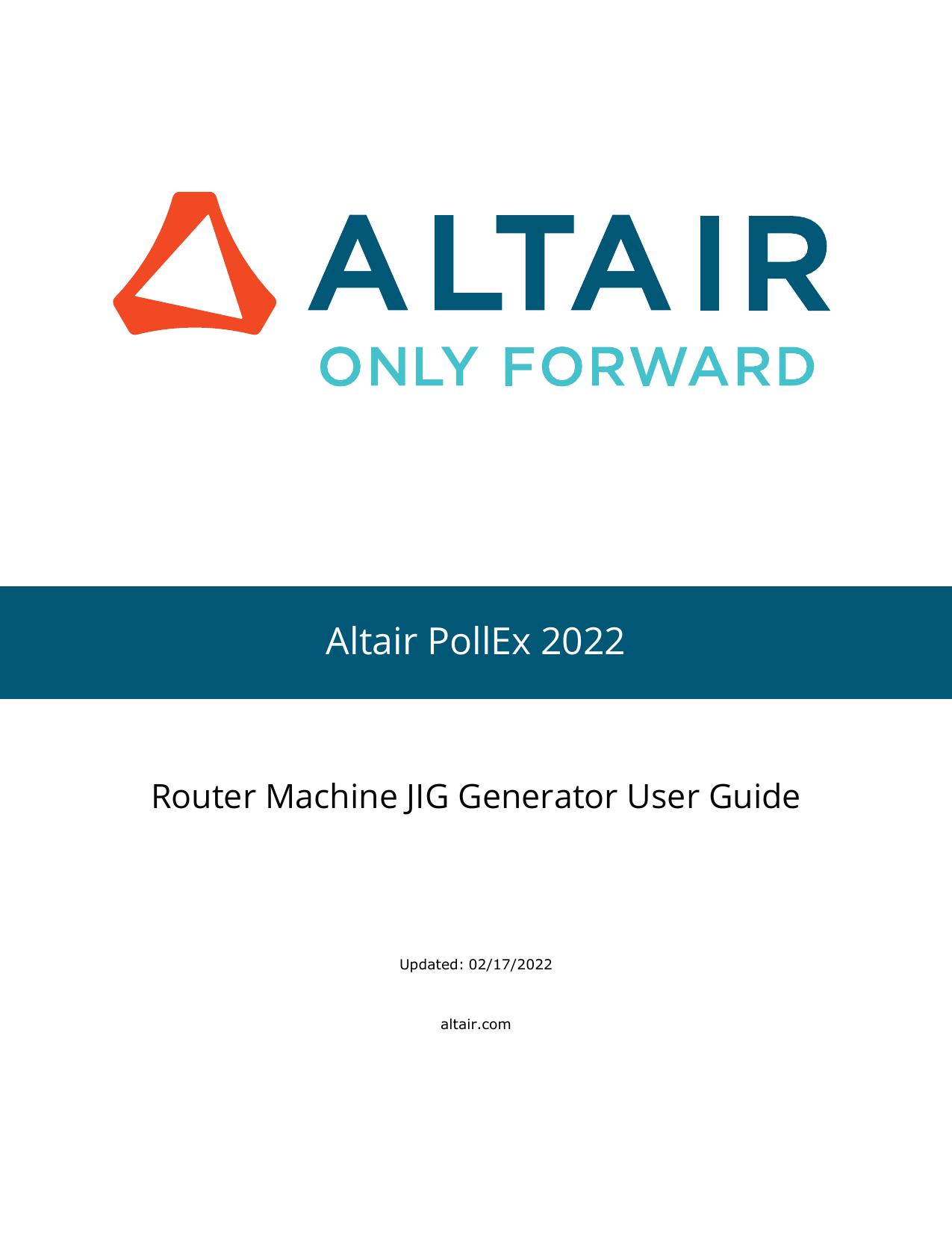 Router Machine JIG Generator User Guide by PollEx