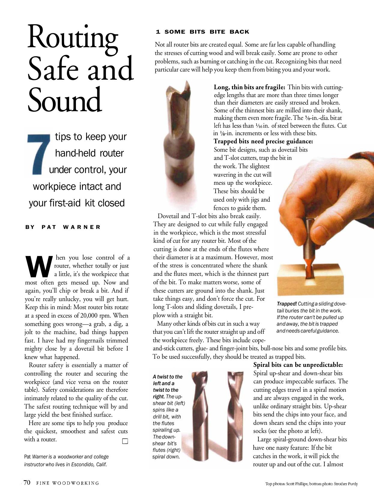 Routing Safe and Sound by Patrick Warner