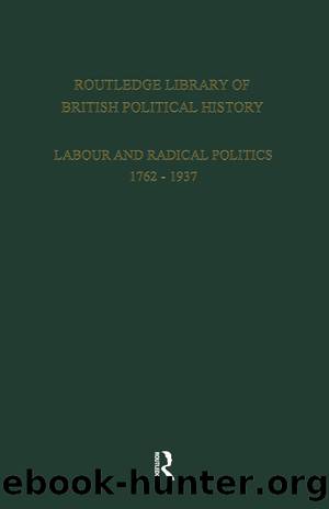 Routledge Library of British Political History by S. Maccoby