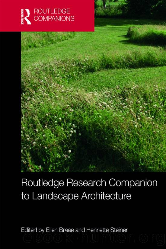 Routledge Research Companion to Landscape Architecture by Braae Ellen Steiner Henriette