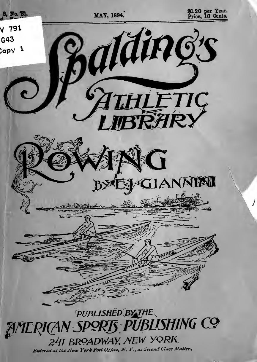 Rowing by Giannini E