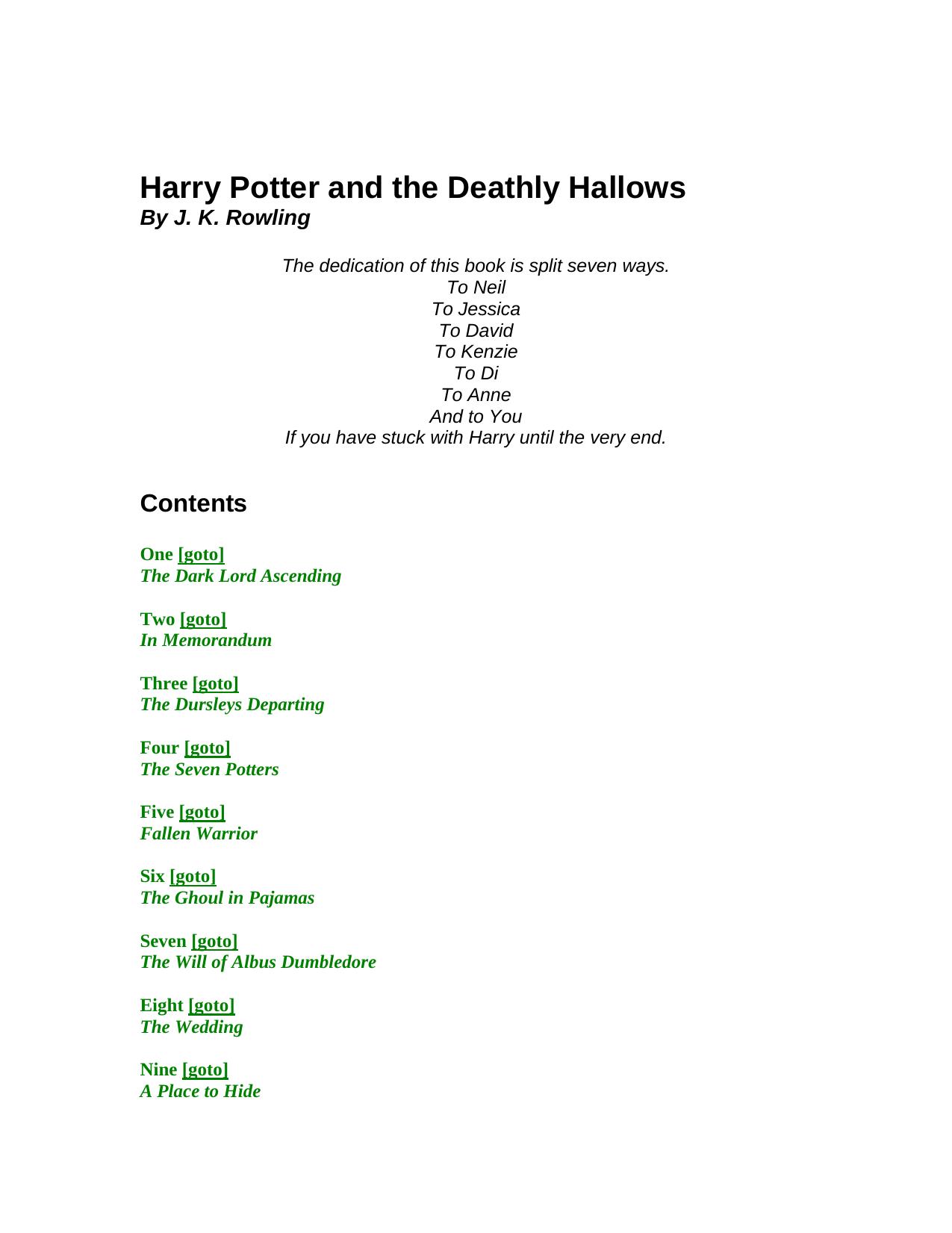 Rowling, J.K - Harry Potter 07 - The Deathly Hallows by Rowling J.K