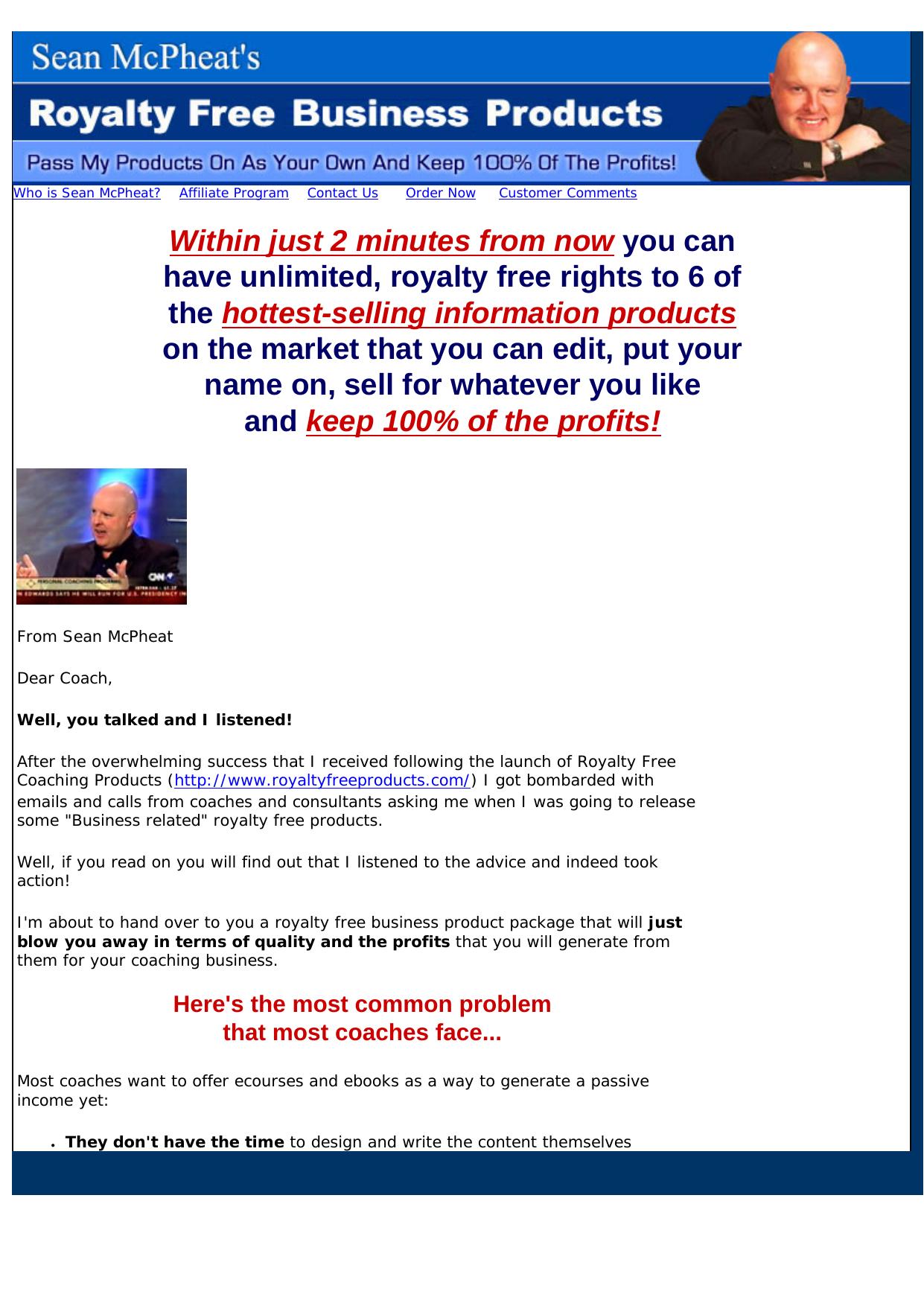 Royalty Free Information Products. by Best of Kuszter's Collection