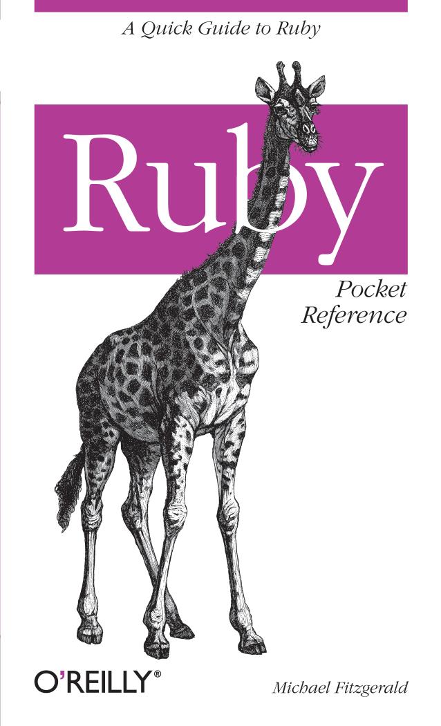 Ruby Pocket Reference (2007) by Unknown