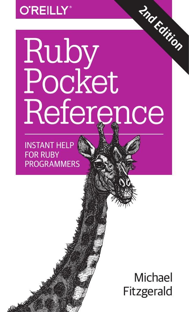 Ruby Pocket Reference by Michael Fitzgerald
