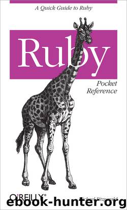 Ruby Pocket Reference