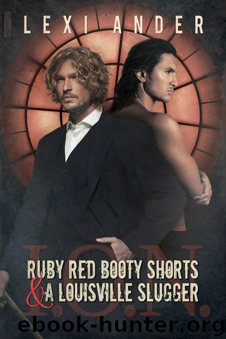 Ruby Red Booty Shorts and a Louisville Slugger (I.O.N.)