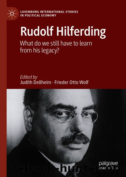 Rudolf Hilferding by Unknown