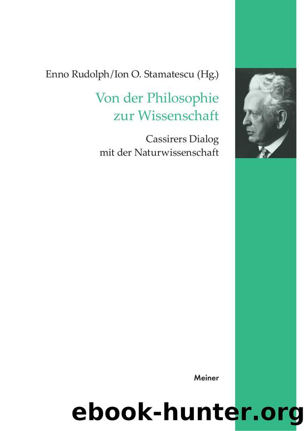 Rudolph ed. by Von der Philosophie zur Wissenschaft (9783787335794)