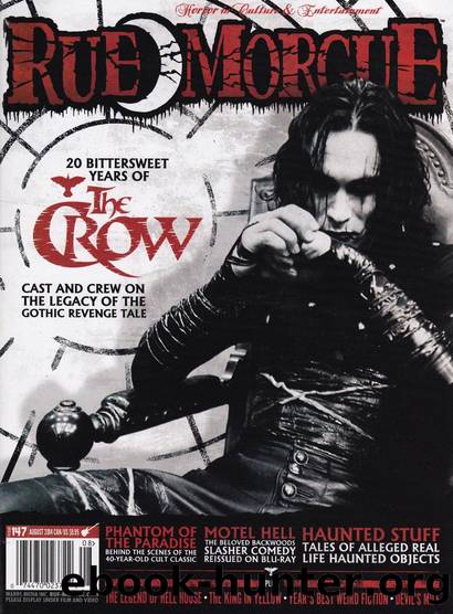 Rue Morgue #147 - The Crow Pages by Rue Morgue Magazine