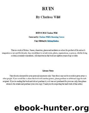 Ruin by Clarissa Wild