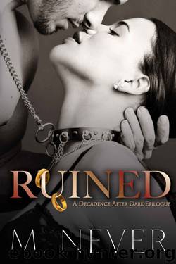 Ruined by M. Never