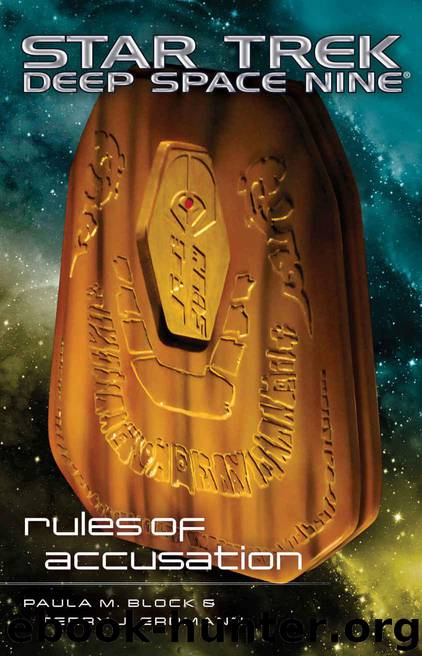 Rules of Accusation (Star Trek: Deep Space Nine) by Block Paula M. & Erdmann Terry J