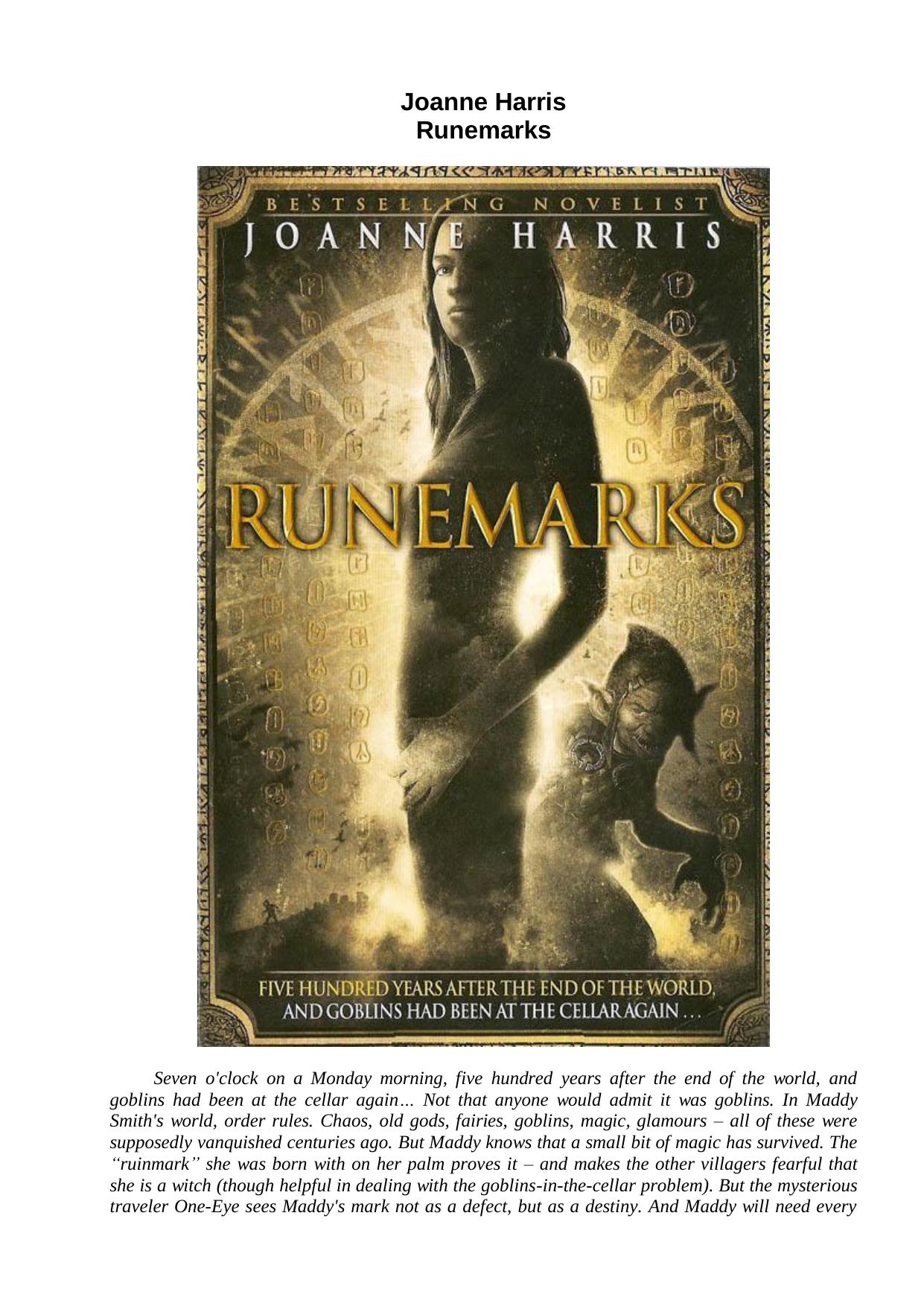 Runemarks by Joanne Harris