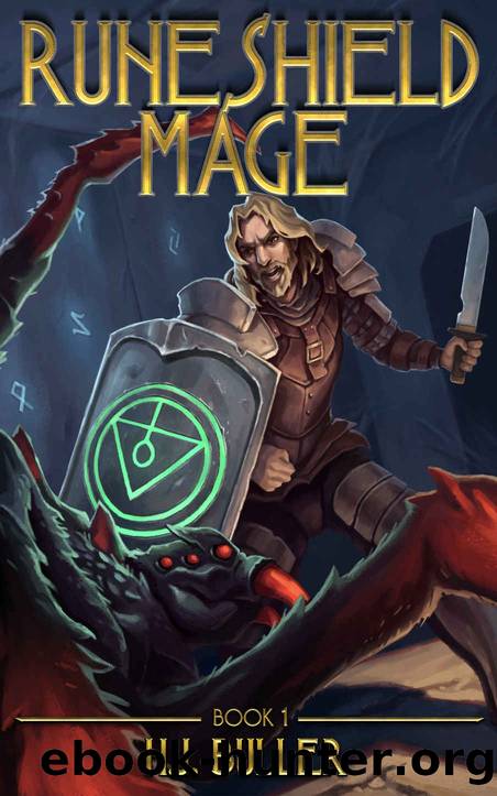 Runeshield Mage: A LitRPG Fantasy Adventure by NJ Buller