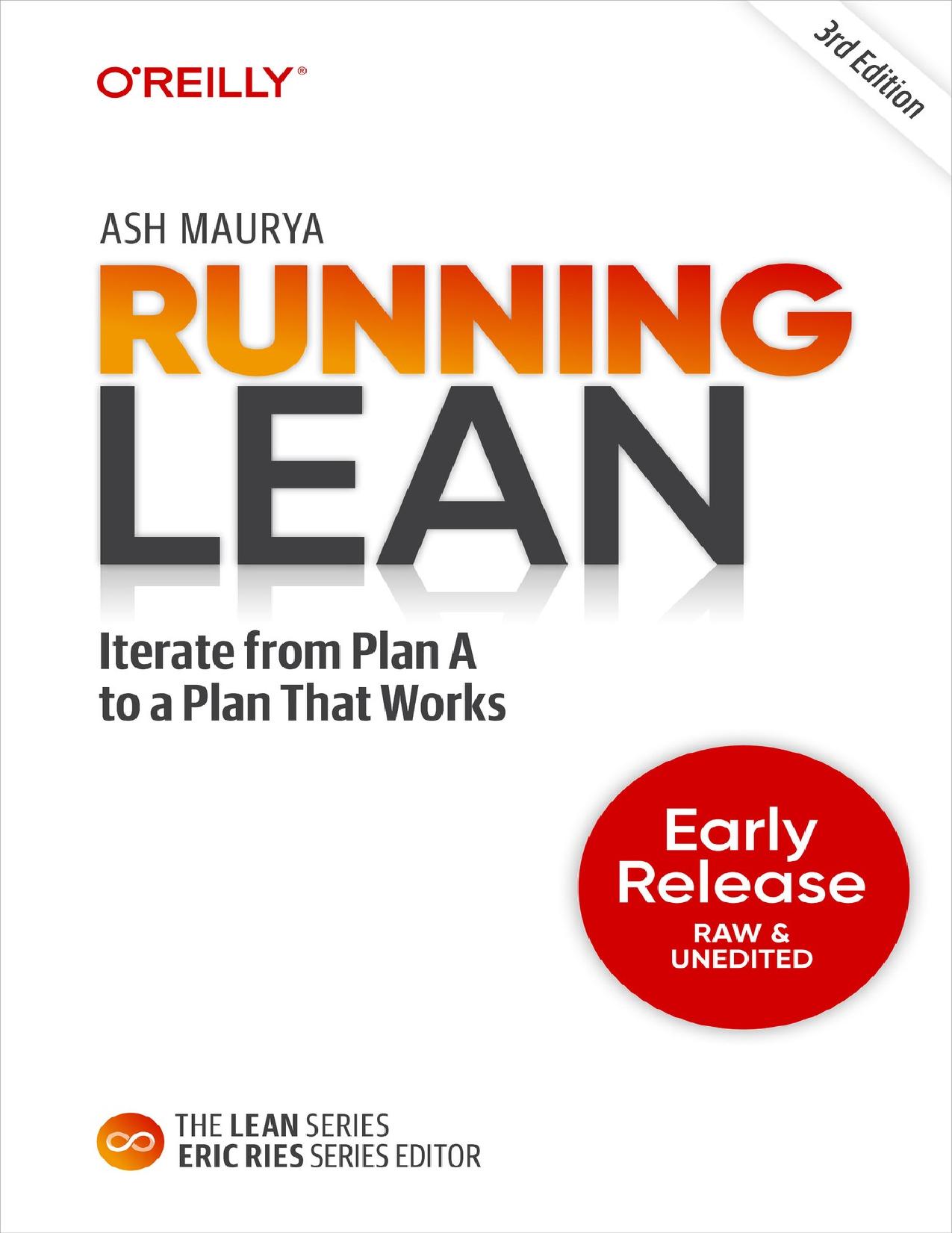 Running Lean, 3rd Edition by Ash Maurya