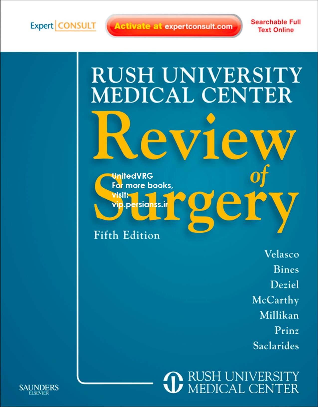 Rush University Medical Center Review of Surgery by Online & Print