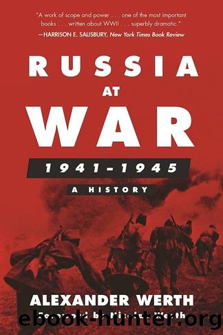 Russia at War, 1941â1945: A History by Werth Alexander