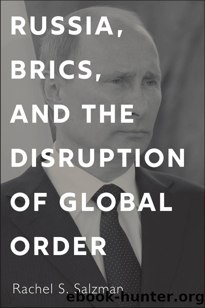 Russia, Brics, and the Disruption of Global Order by Rachel S Salzman