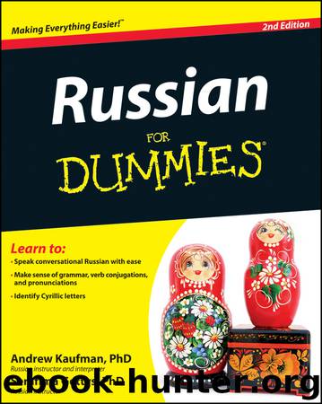 Russian For Dummies by Ph.D. Andrew Kaufman