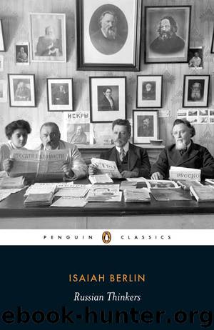 Russian Thinkers (Penguin Classics) by Isaiah Berlin