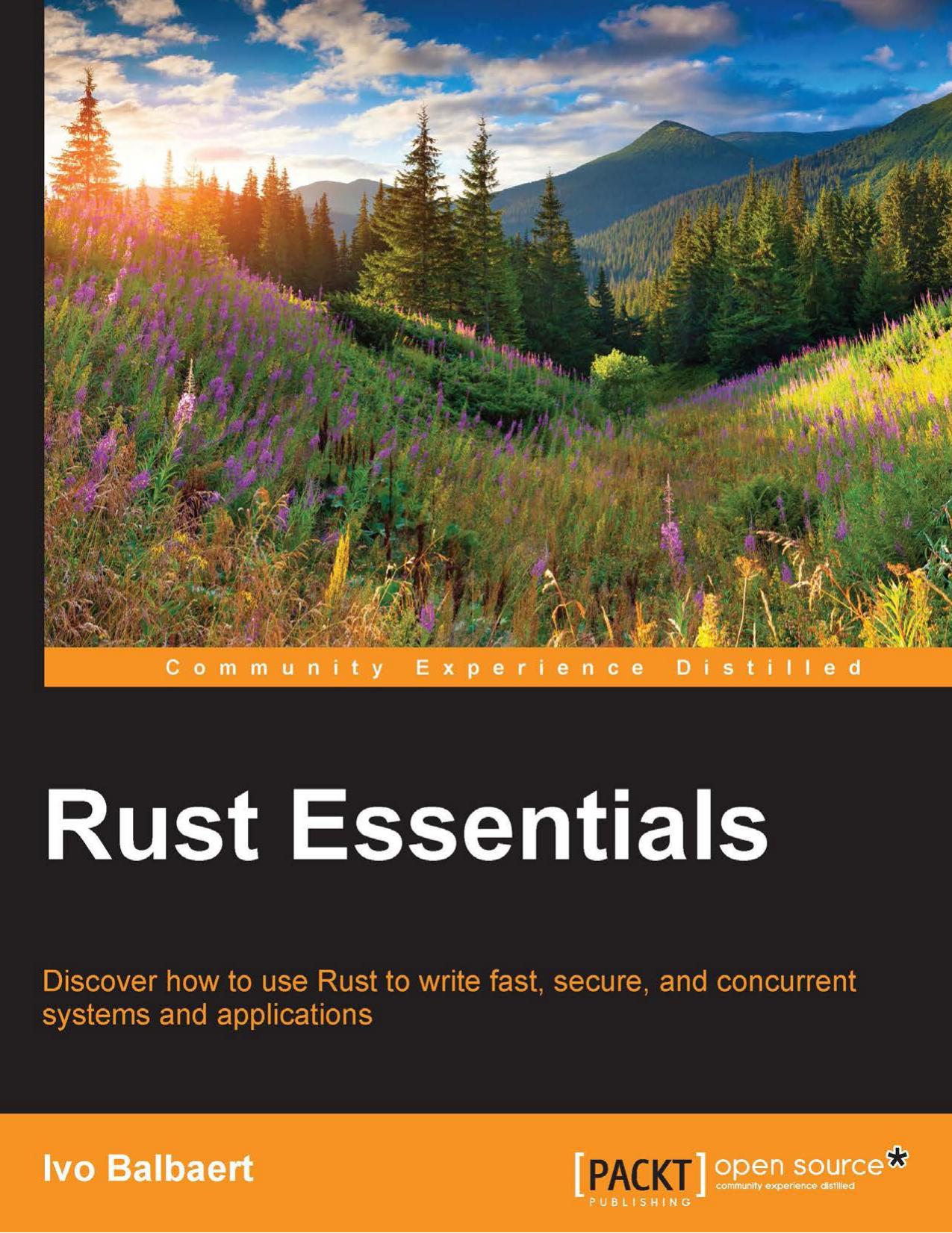 Rust Essentials by Balbaert Ivo