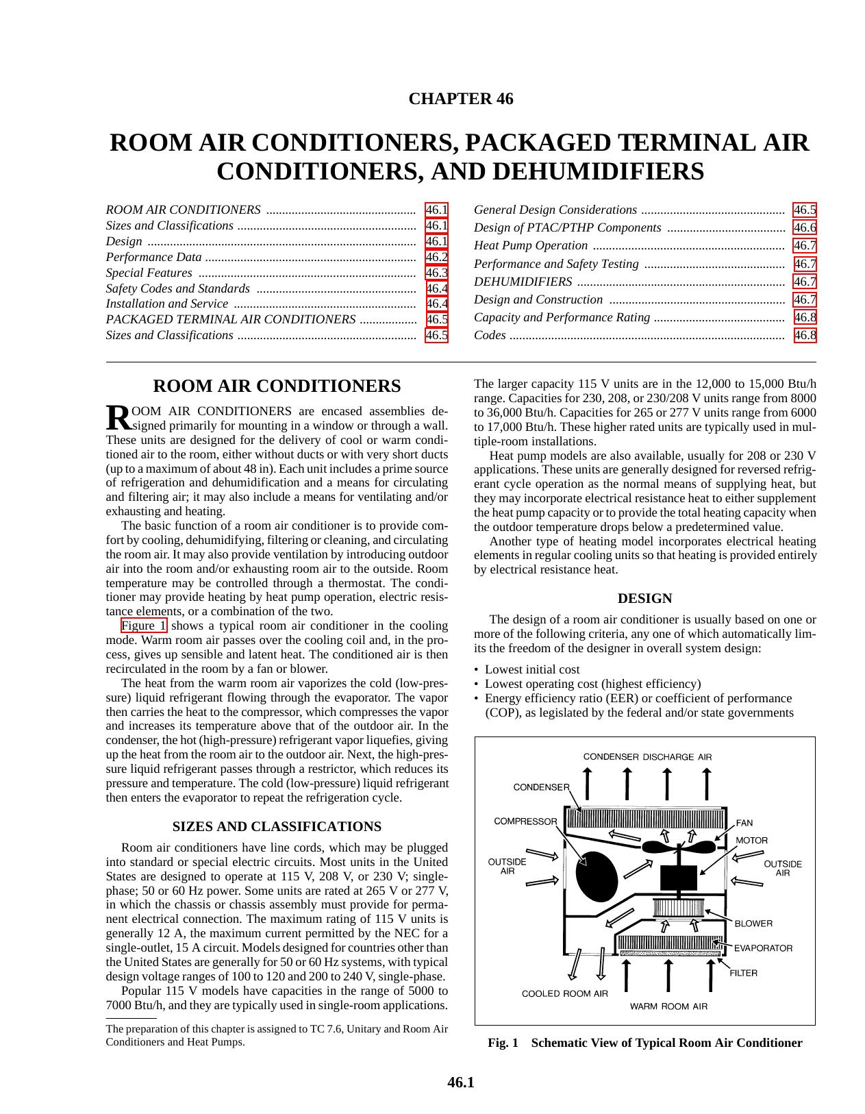 S46 Room AC, PTAC, and Dehumidifiers by Unknown