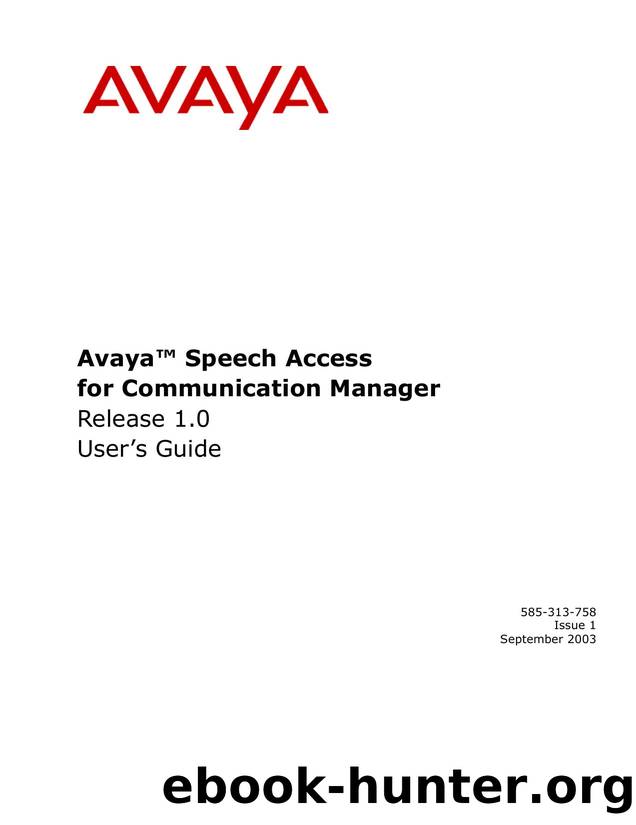 SA for CM User's Guide.book by shirlytsang