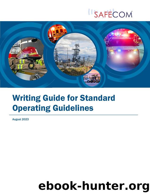 SAFECOM Writing Guide for SOG final 08-2023 by Unknown