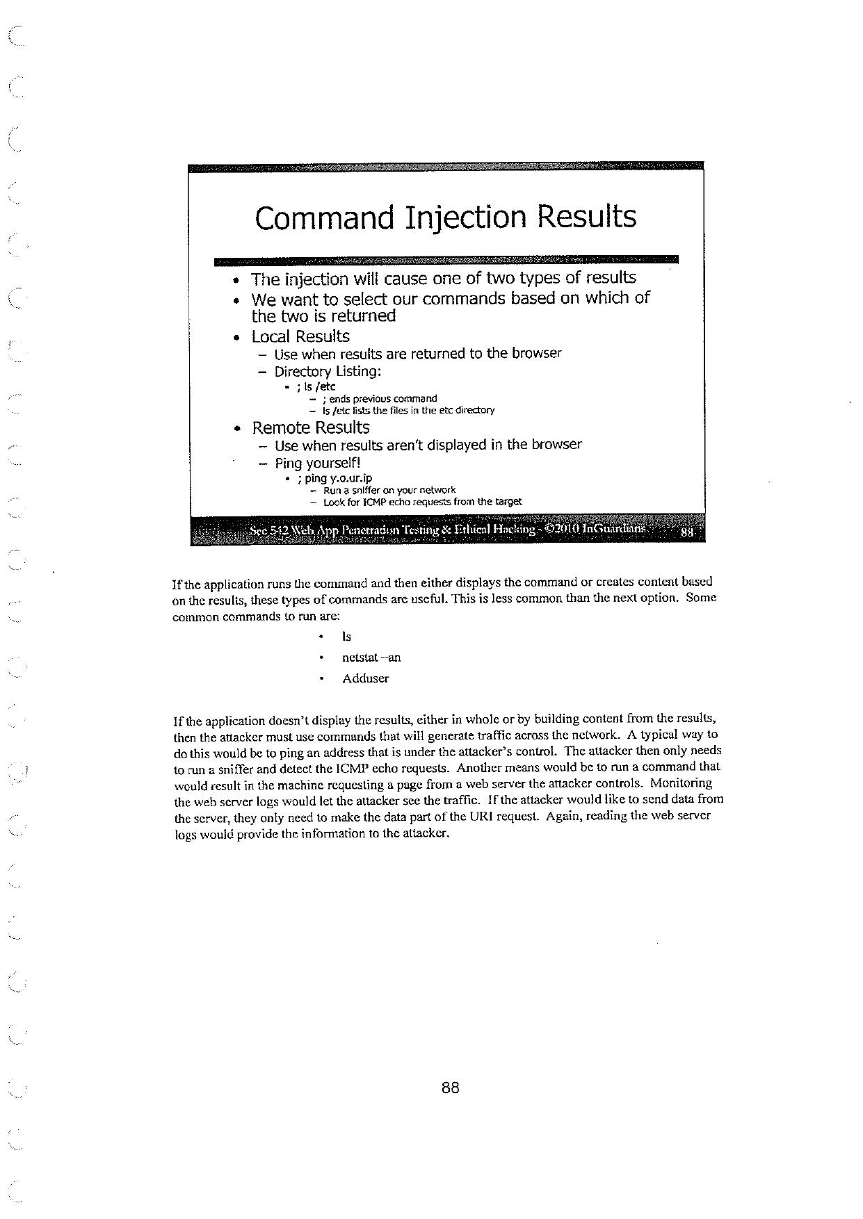 SANS Security 542.3.2 Server-Side Discovery (2010) by Unknown
